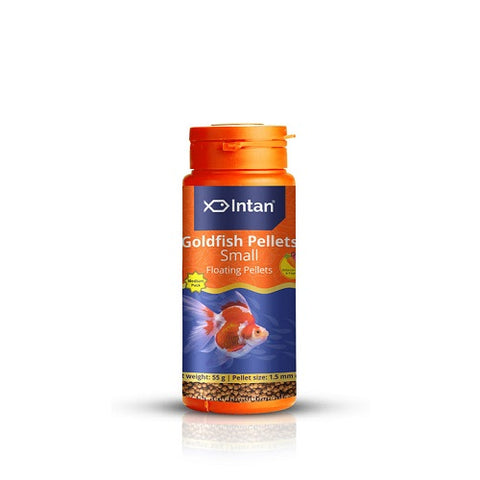 Intan - Gold Fish Pellets (S) Medium 55gm