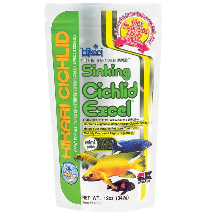 Sinking Cichlid Excel 342gm - Hikari